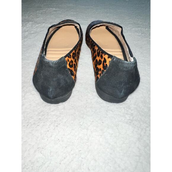 ME TOO Yale Leopard Print Genuine Fur Leather
Loafers flats - size 7 - Picture 10 of 13